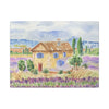 Lavender In Provence Canvas Print, Home Decor, Wall Art, Gift, Floral Art,