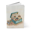 Journal - Antique Sewing Box  Hardcover Journal Matte Finish