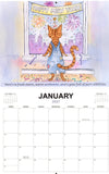 2027 Calendar Stanley The Farm Cat