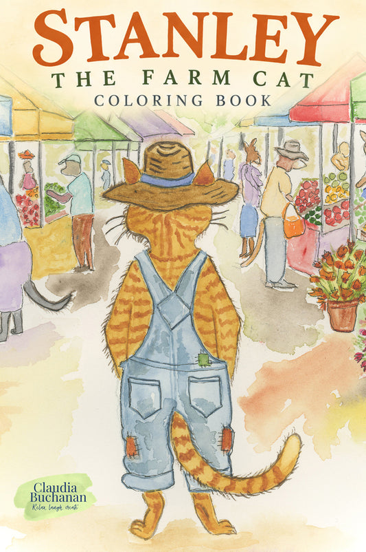 Stanley The Farm Cat Coloring Book