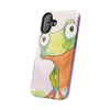 Cute Watercolor Frog Magnetic Impact-Resistant Phone Case