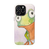Cute Watercolor Frog Magnetic Impact-Resistant Phone Case