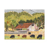 Ranch West of Maxwell Calif,  Canvas Print, Home Decor, Wall Art, Barn Art,