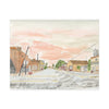 Oak St Maxwell Calif,  Canvas Print, Home Decor, Wall Art, Floral Art,