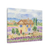 Lavender In Provence Canvas Print, Home Decor, Wall Art, Gift, Floral Art,
