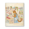 Orange Tabby Cat Valentines Gifts  Watercolor Print