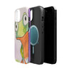 Cute Watercolor Frog Magnetic Impact-Resistant Phone Case