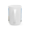 Cat Photo Ceramic Mug – Orange Tabby Portrait Coffee Cup (11oz, 15oz)