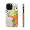 Cute Watercolor Frog Magnetic Impact-Resistant Phone Case