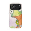 Cute Watercolor Frog Magnetic Impact-Resistant Phone Case