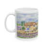 Coffee Mug - Lavender In Provence - Ceramic Mug 11oz