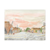 Oak St Maxwell Calif,  Canvas Print, Home Decor, Wall Art, Floral Art,