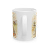 Autumn Farmhouse Ceramic Mug – Give Thanks Pumpkin Harvest (11oz/15oz)