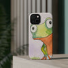Cute Watercolor Frog Magnetic Impact-Resistant Phone Case