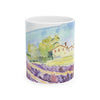 . Coffee Mug - Hills of Provence - Ceramic Mug 11oz