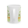 Stanley The Farm Cat Wishes you Happy St Patrick's Day — Cute Art Desk Coffee Cup (11oz/15oz)