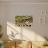Ranch West of Maxwell Calif,  Canvas Print, Home Decor, Wall Art, Barn Art,