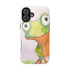 Cute Watercolor Frog Magnetic Impact-Resistant Phone Case