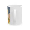 Halloween Cat Pumpkin Mug — Whimsical Autumn Night Ceramic Coffee Cup (11oz, 15oz)