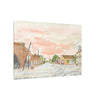 Oak St Maxwell Calif,  Canvas Print, Home Decor, Wall Art, Floral Art,