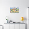 Lavender In Provence Canvas Print, Home Decor, Wall Art, Gift, Floral Art,