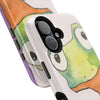 Cute Watercolor Frog Magnetic Impact-Resistant Phone Case