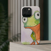 Cute Watercolor Frog Magnetic Impact-Resistant Phone Case