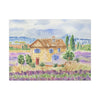 Lavender In Provence Canvas Print, Home Decor, Wall Art, Gift, Floral Art,