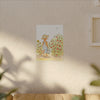 Stanley The Garden Cat Canvas Print — Cute Watercolor Tabby Gardener Art