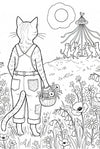 Stanley The Farm Cat Coloring Book