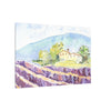 Hills of Provence Canvas Print, Home Decor, Wall Art, Gift, Floral Art