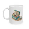 Coffee Mug - Antique Sewing Box  Ceramic Mug 11oz