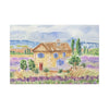 Lavender In Provence Canvas Print, Home Decor, Wall Art, Gift, Floral Art,