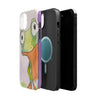Cute Watercolor Frog Magnetic Impact-Resistant Phone Case