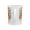 Market Day Ceramic Mug — Cute Anthropomorphic Animal Farmers' Market Illustration (11oz, 15oz)