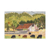 Ranch West of Maxwell Calif,  Canvas Print, Home Decor, Wall Art, Barn Art,