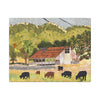 Ranch West of Maxwell Calif,  Canvas Print, Home Decor, Wall Art, Barn Art,