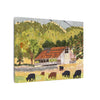 Ranch West of Maxwell Calif,  Canvas Print, Home Decor, Wall Art, Barn Art,