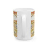 Autumn Woodland Ceramic Mug — Cozy Fall Trees & Village Watercolor (11oz/15oz)