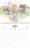 2027 Calendar Stanley The Farm Cat