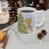 Holidays With Stanley — Cozy Ginger Cat in Overhauls Coffee Cup (11oz & 15oz)