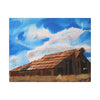 Old Barn Rusted Roof,  Canvas Print, Home Decor, Wall Art,  Art,