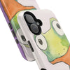Cute Watercolor Frog Magnetic Impact-Resistant Phone Case