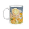 Autumn Night Stanley The Cat Pumpkin Ceramic Mug (11oz & 15oz)