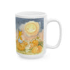 Autumn Night Stanley The Cat Pumpkin Ceramic Mug (11oz & 15oz)