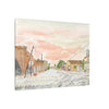 Oak St Maxwell Calif,  Canvas Print, Home Decor, Wall Art, Floral Art,