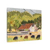Ranch West of Maxwell Calif,  Canvas Print, Home Decor, Wall Art, Barn Art,