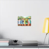 Please Write!  Canvas Print, Home Decor, Wall Art, Gift, Floral Art