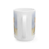 Holidays With Stanley — Cozy Ginger Cat in Overhauls Coffee Cup (11oz & 15oz)