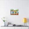 Please Write!  Canvas Print, Home Decor, Wall Art, Gift, Floral Art